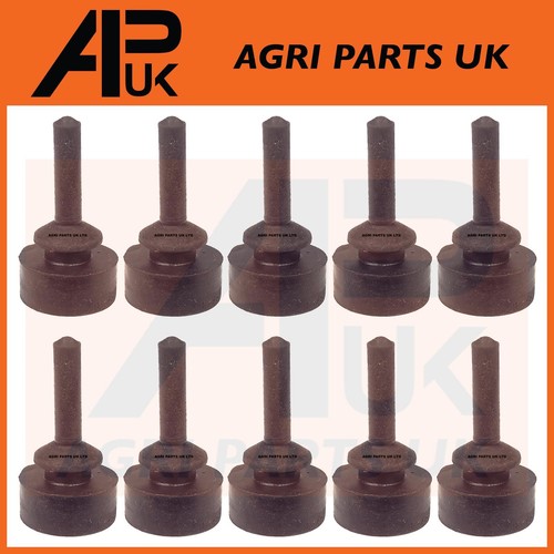 10x bonnet panel rubber - panel, pad
