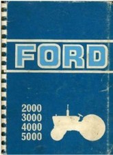 FORD TRACTOR 2000, 3000, 4000