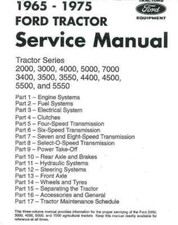 Ford Tractor 2000 3000 4000