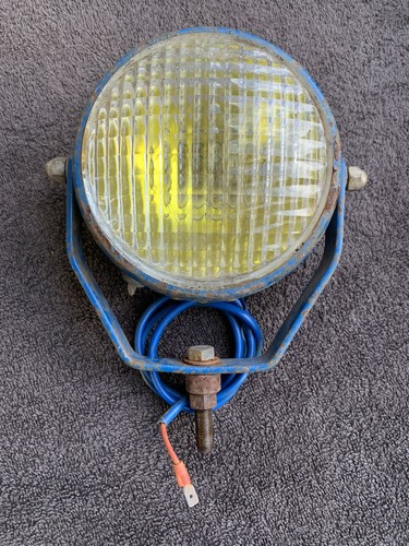 Ford tractor plough work - work, lamp